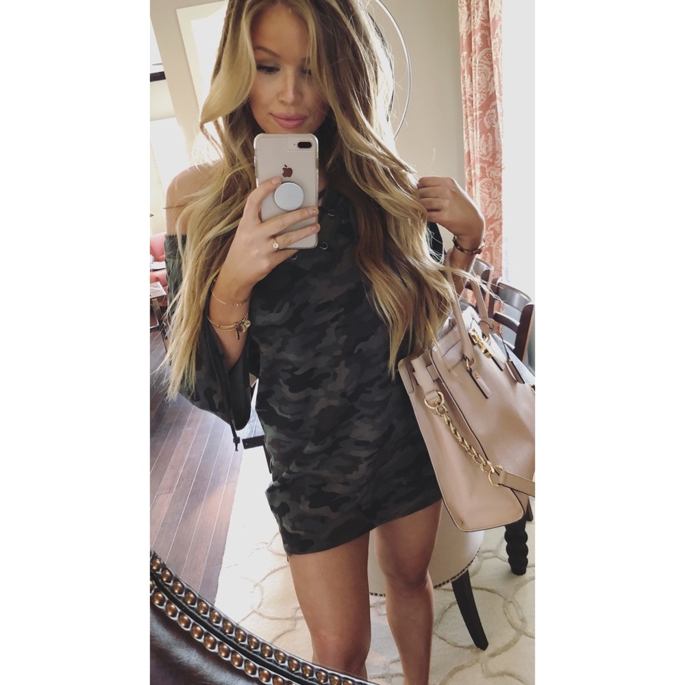 Sanctuary* Camo Dress